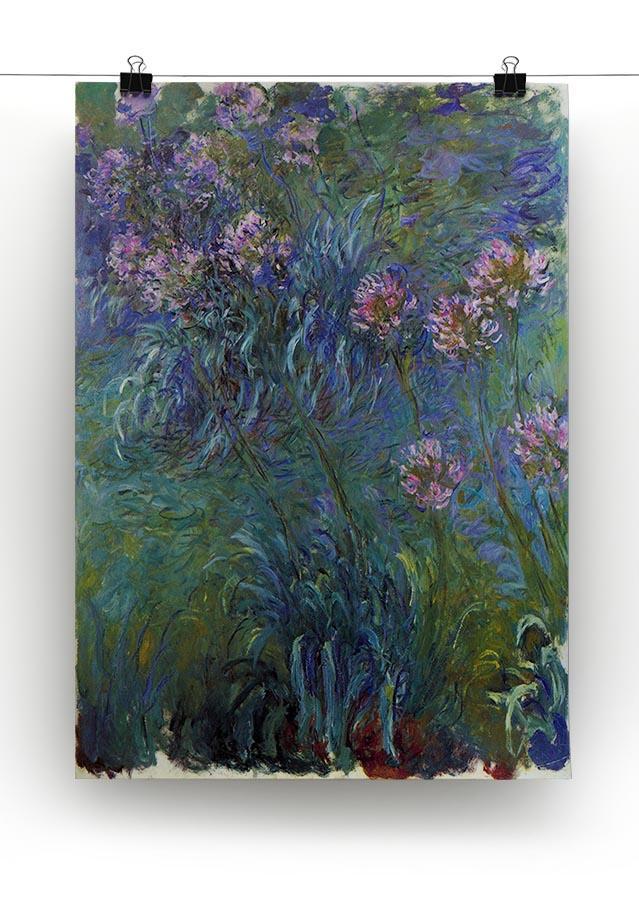 Jewelry lilies by Monet Canvas Print & Poster - Canvas Art Rocks - 2
