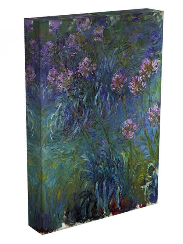 Jewelry lilies by Monet Canvas Print & Poster - Canvas Art Rocks - 3