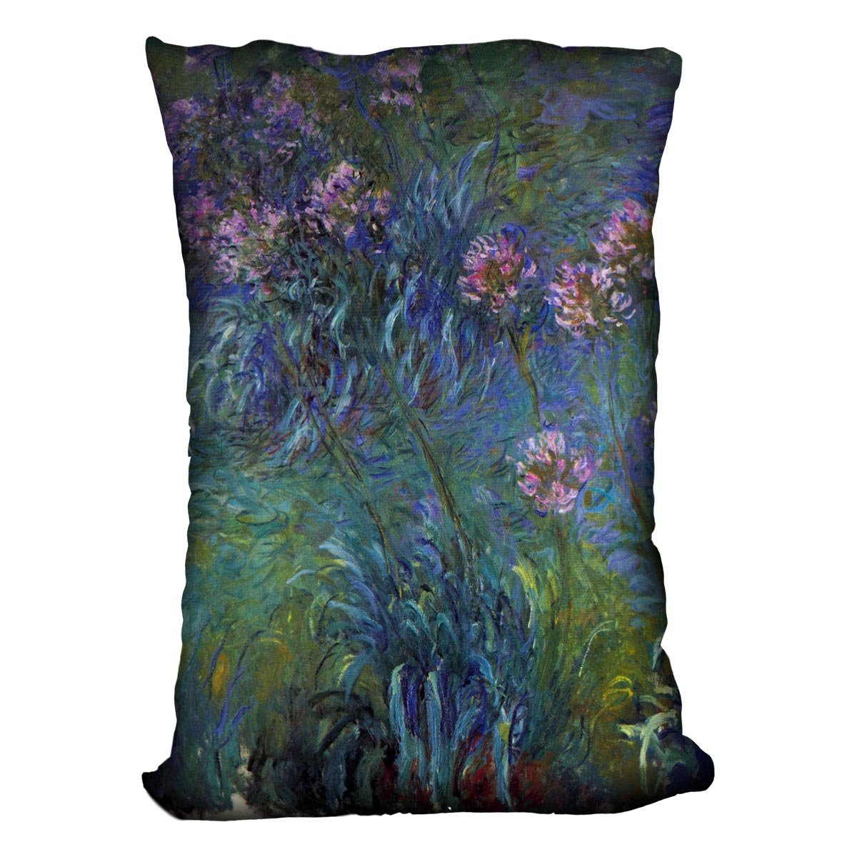 Jewelry lilies by Monet Throw Pillow