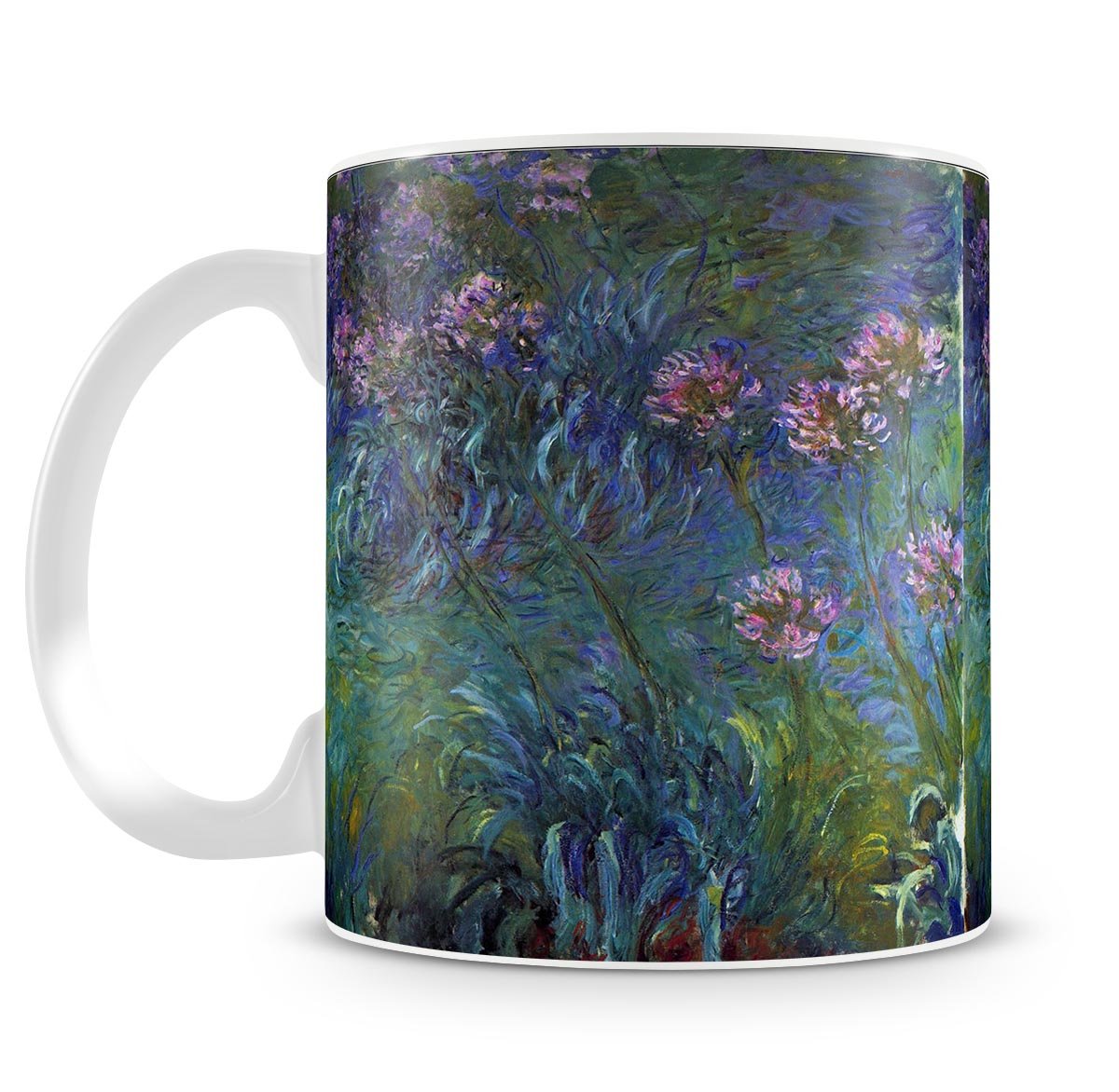 Jewelry lilies by Monet Mug - Canvas Art Rocks - 4