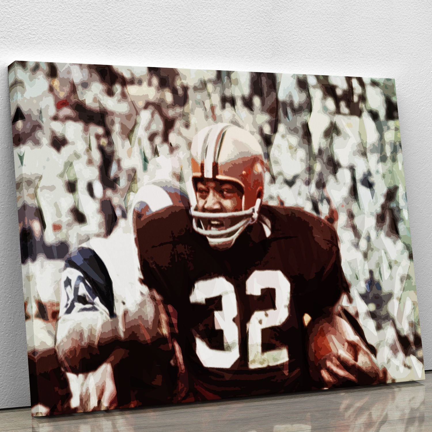 Jim Brown Cleveland Browns Canvas Print or Poster