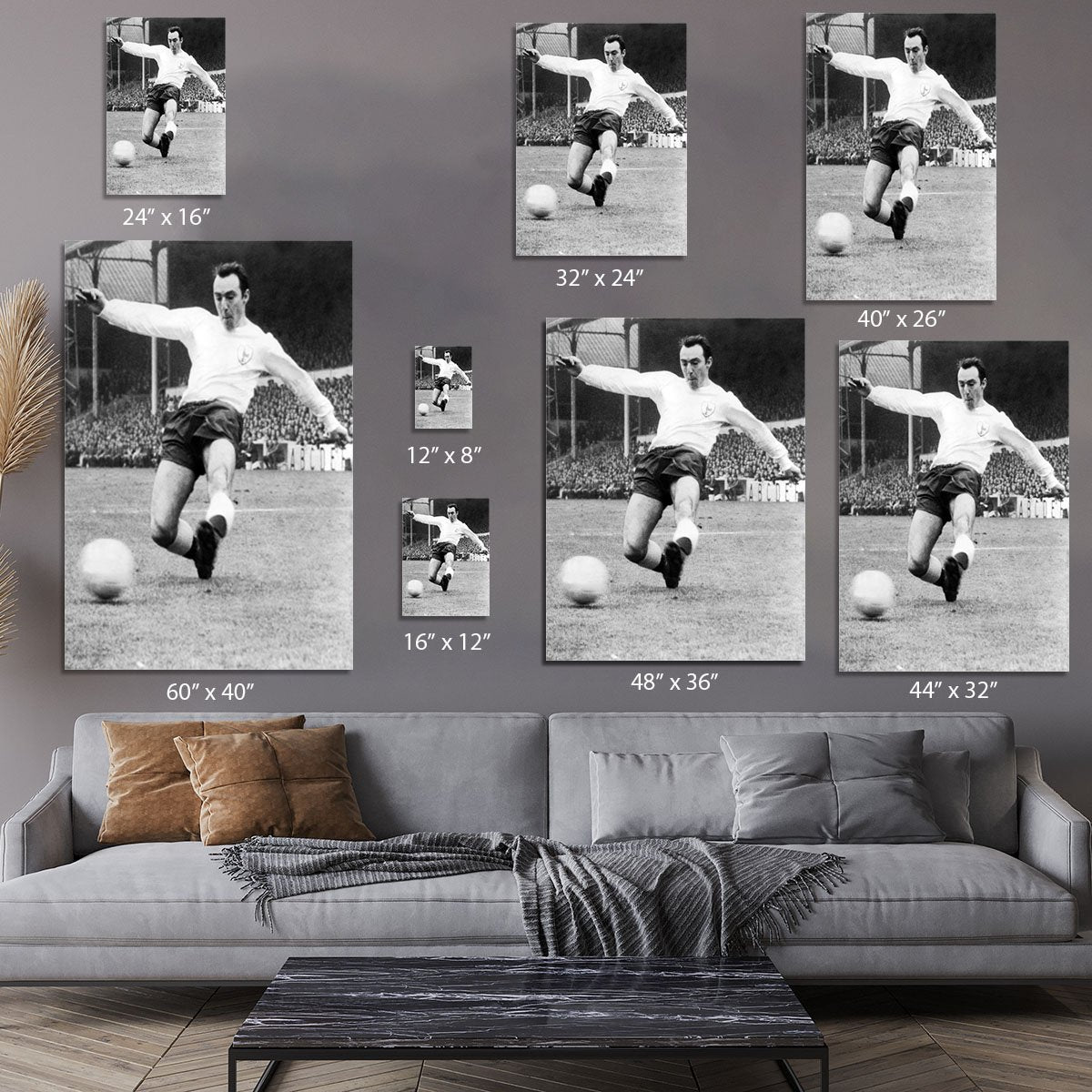 Jimmy Greaves 1966 Canvas Print or Poster