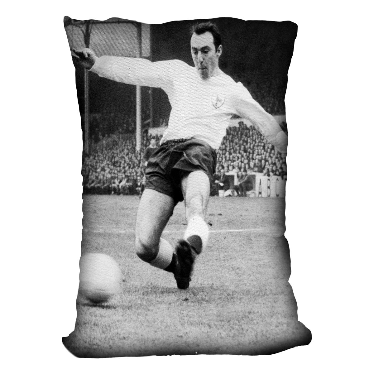 Jimmy Greaves 1966 Cushion - Canvas Art Rocks - 4