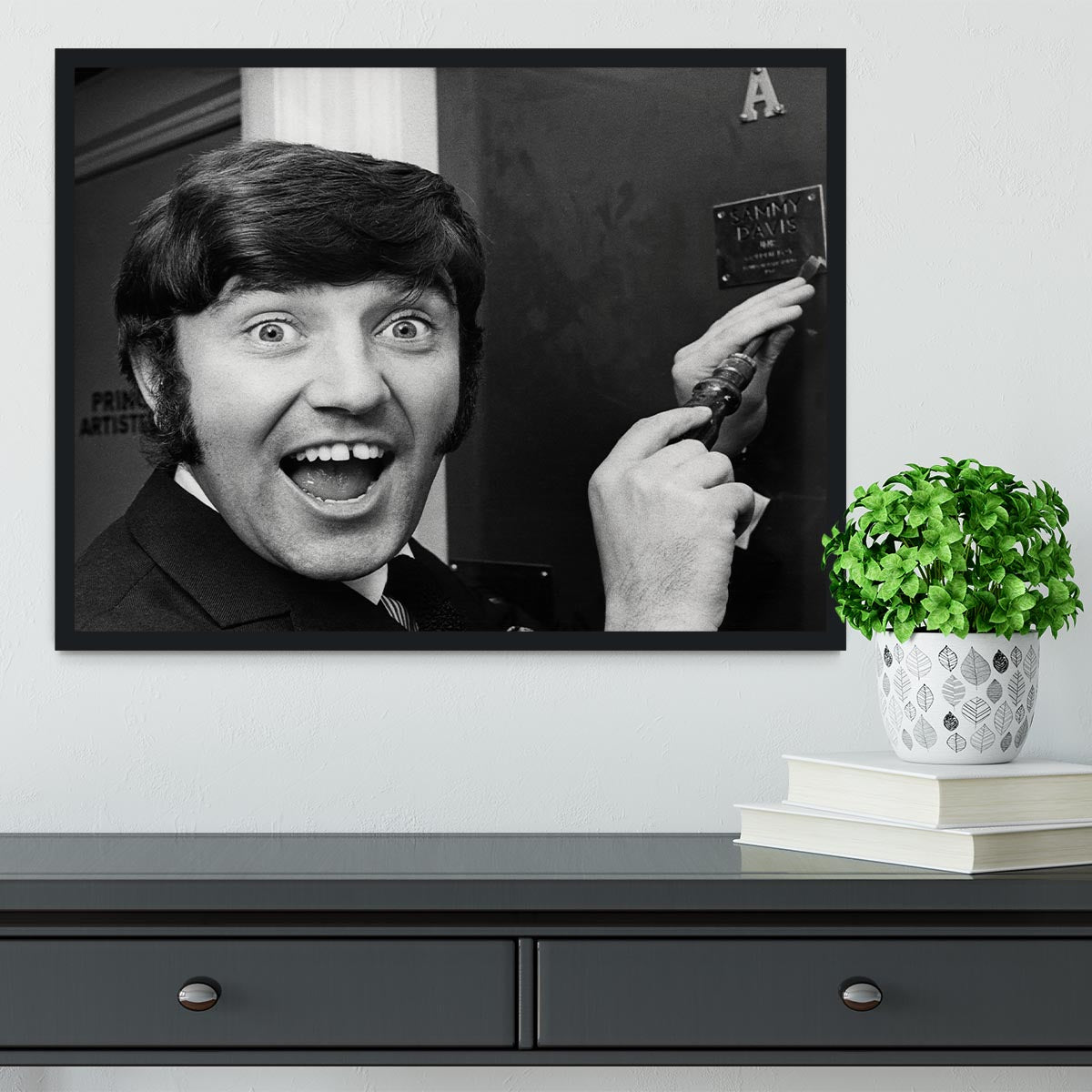 Jimmy Tarbuck Framed Print - Canvas Art Rocks - 2