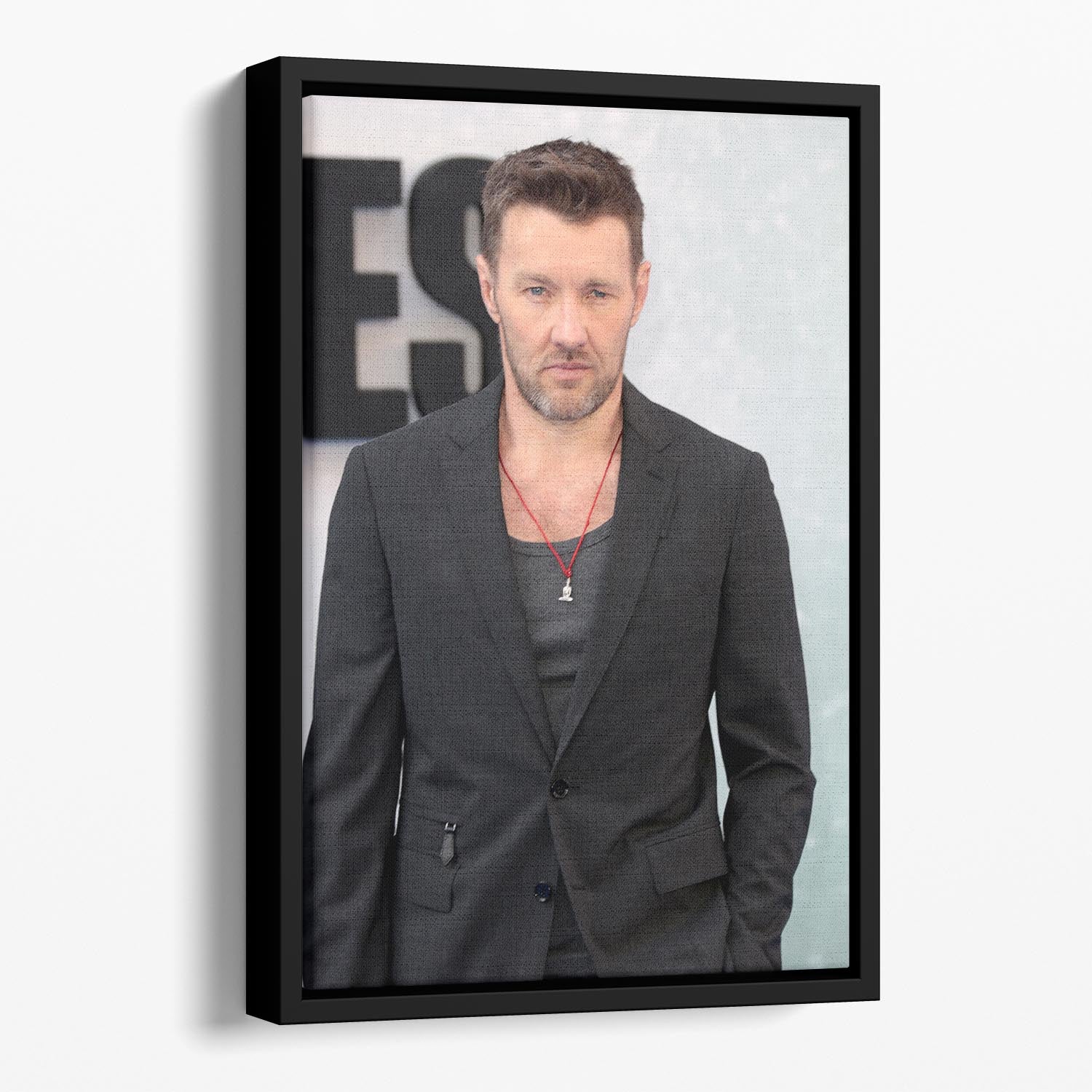 Joel Edgerton Floating Framed Canvas - Canvas Art Rocks - 1