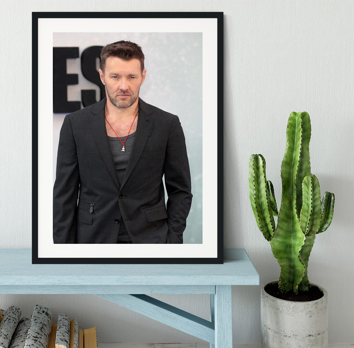 Joel Edgerton Framed Print - Canvas Art Rocks - 1