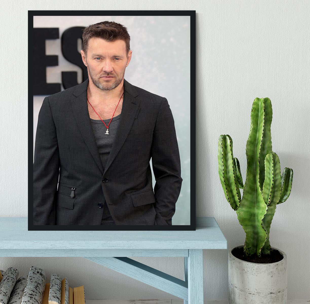 Joel Edgerton Framed Print - Canvas Art Rocks - 2