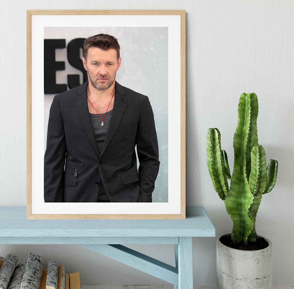 Joel Edgerton Framed Print - Canvas Art Rocks - 3