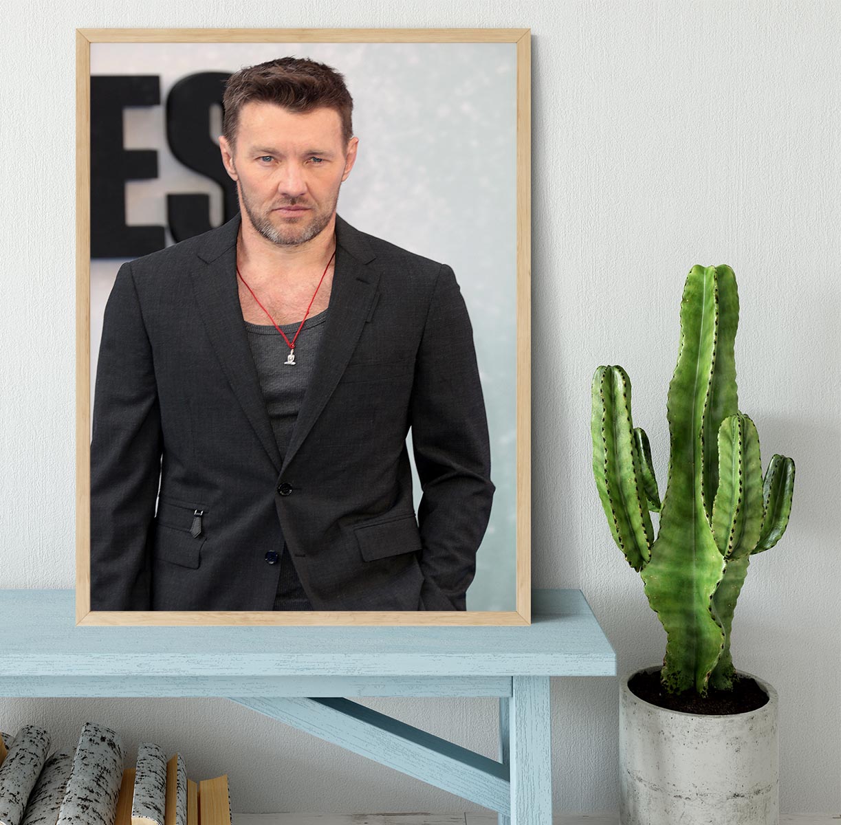 Joel Edgerton Framed Print - Canvas Art Rocks - 4