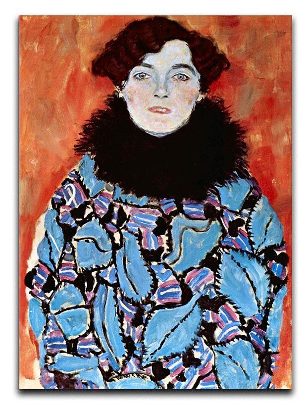Johanna Staude by Klimt Canvas Print or Poster  - Canvas Art Rocks - 1