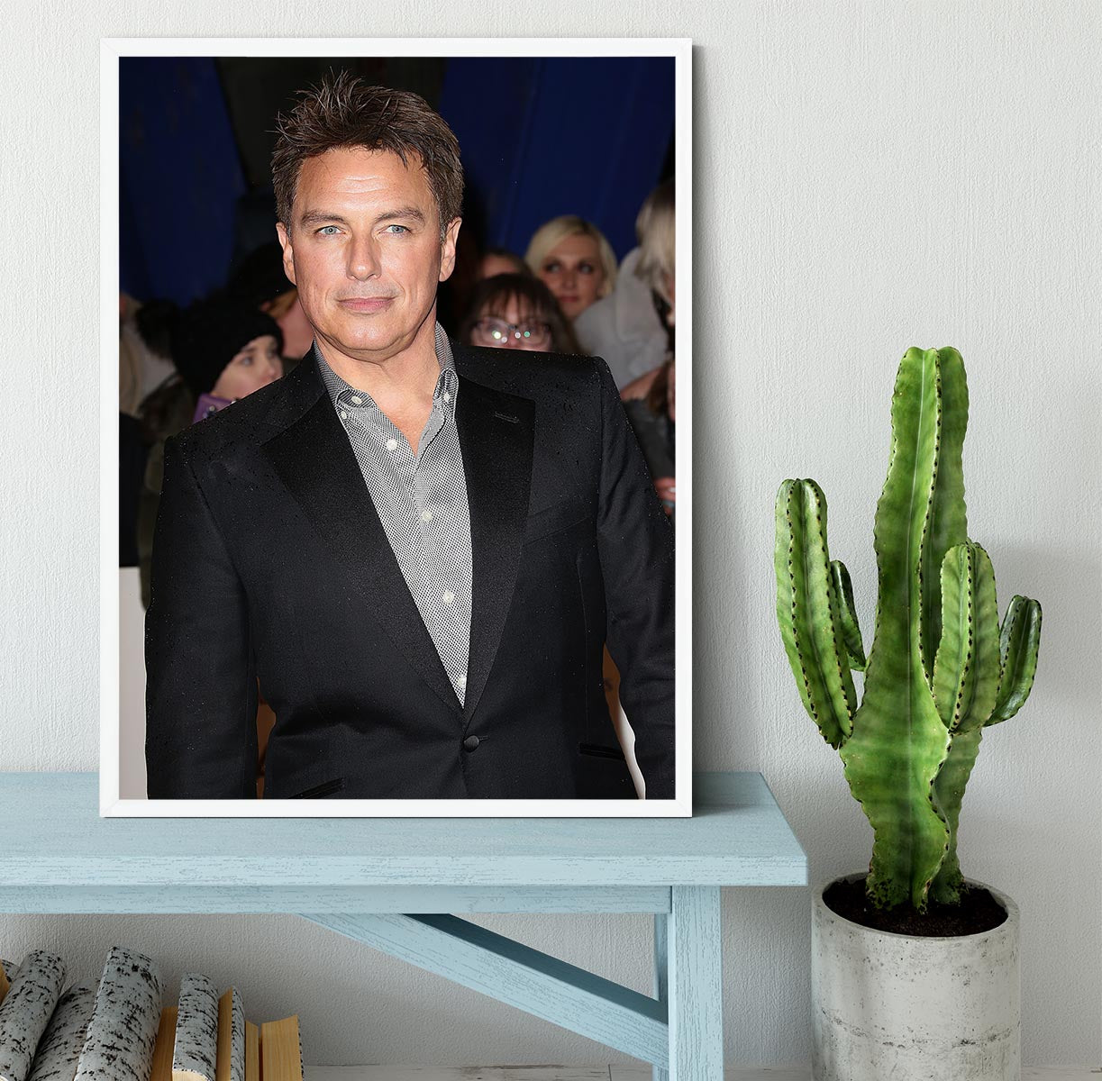 John Barrowman Framed Print - Canvas Art Rocks -6