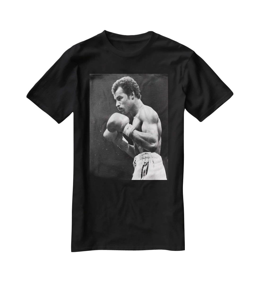 John Conteh boxer T-Shirt - Canvas Art Rocks - 1