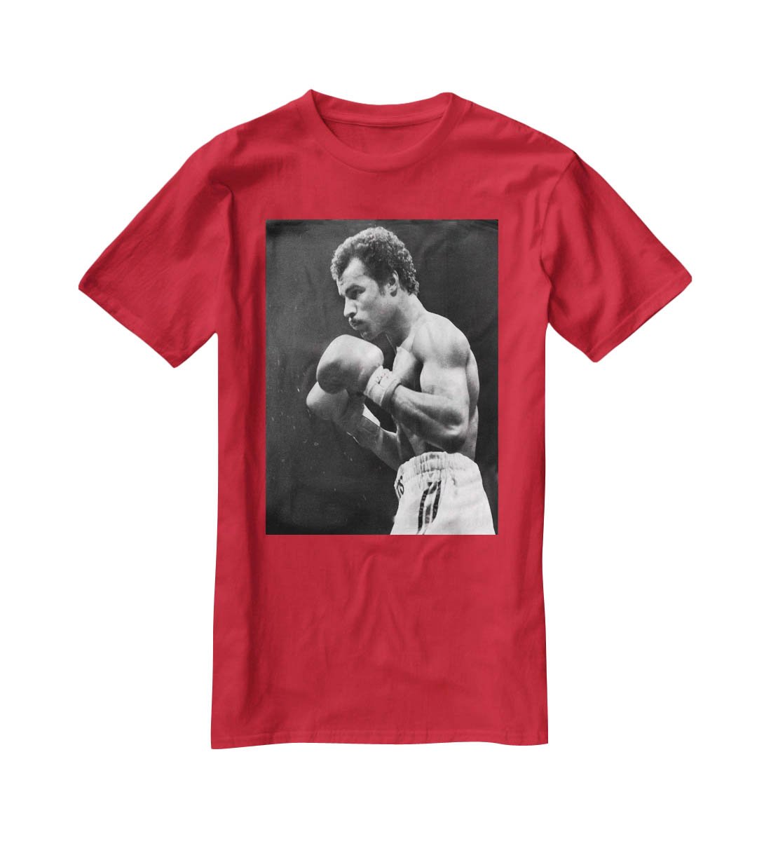 John Conteh boxer T-Shirt - Canvas Art Rocks - 4