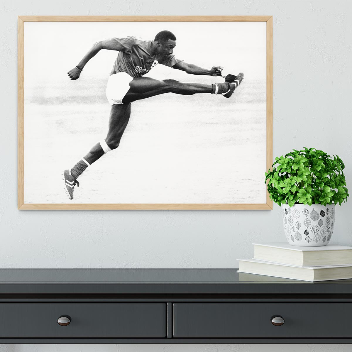 John Fashanu Framed Print - Canvas Art Rocks - 4