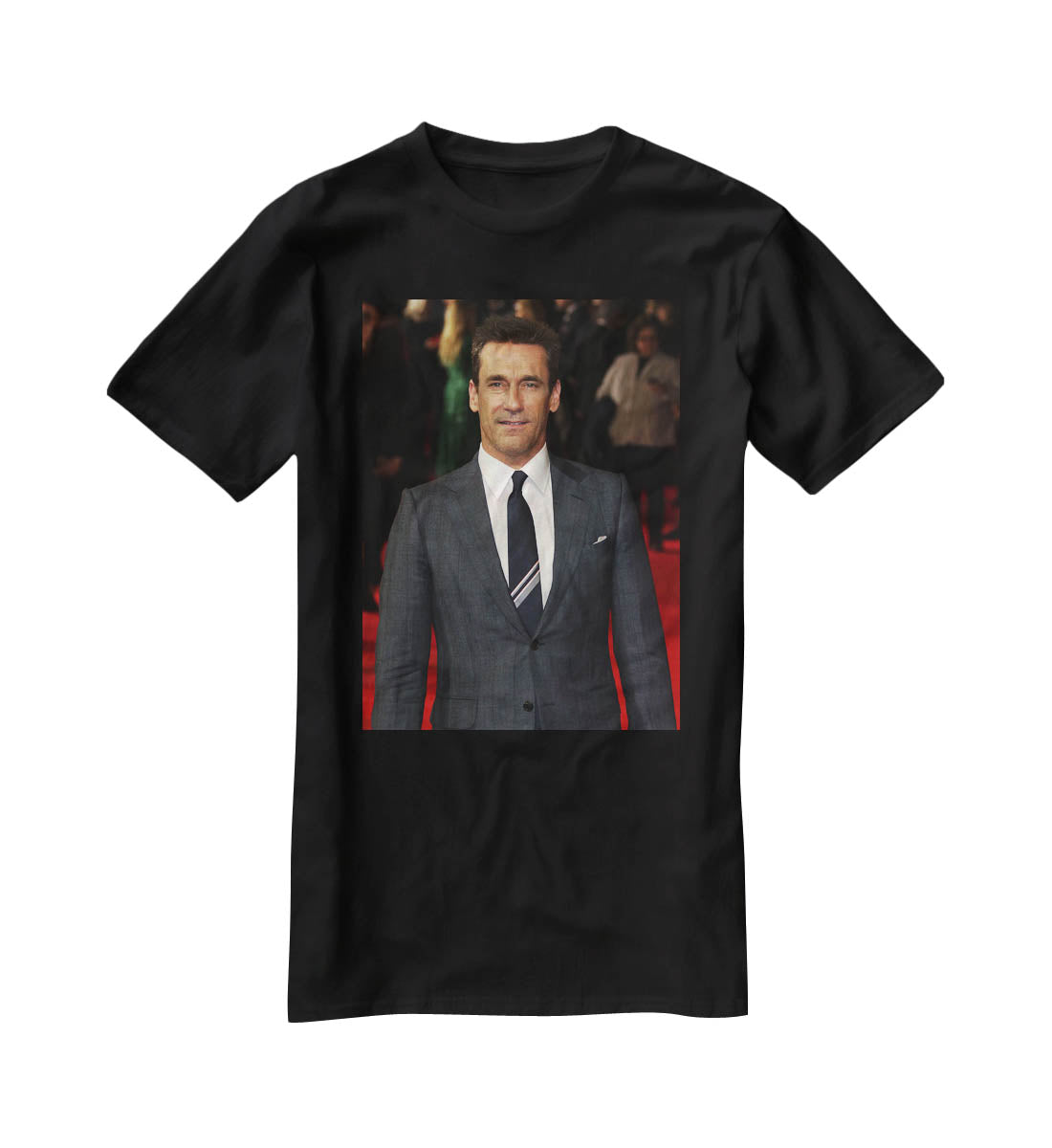 John Hamm T-Shirt - Canvas Art Rocks - 1