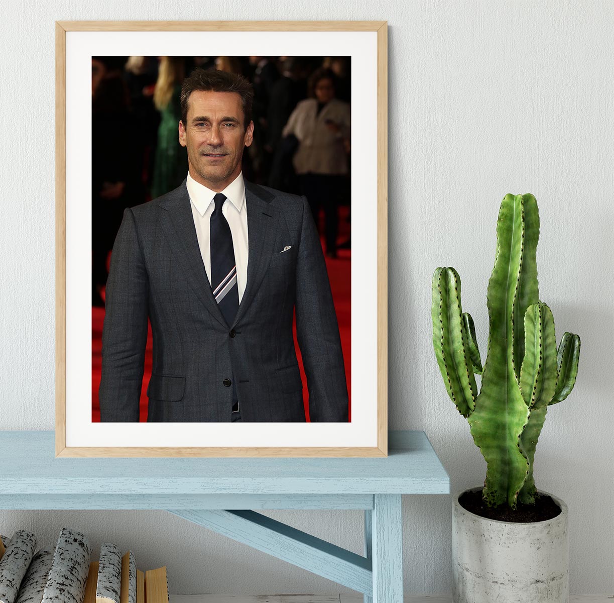 John Hamm Framed Print - Canvas Art Rocks - 3