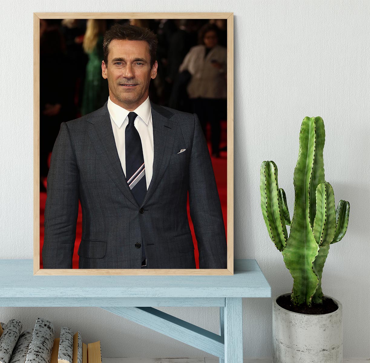 John Hamm Framed Print - Canvas Art Rocks - 4