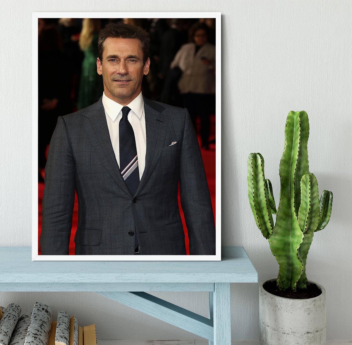 John Hamm Framed Print - Canvas Art Rocks -6