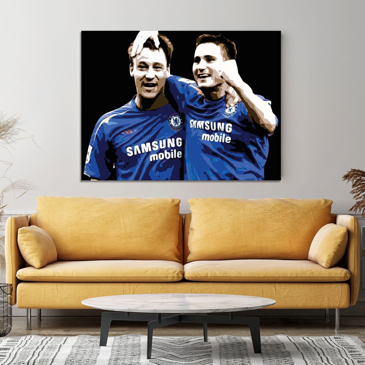 John Terry and Frank Lampard Canvas Print or Poster