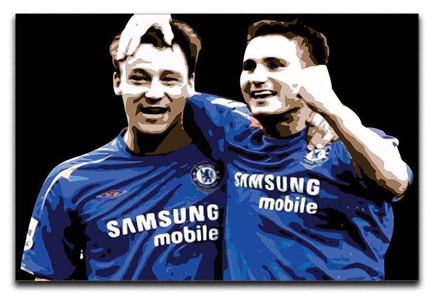 John Terry and Frank Lampard Canvas Print or Poster  - Canvas Art Rocks - 1