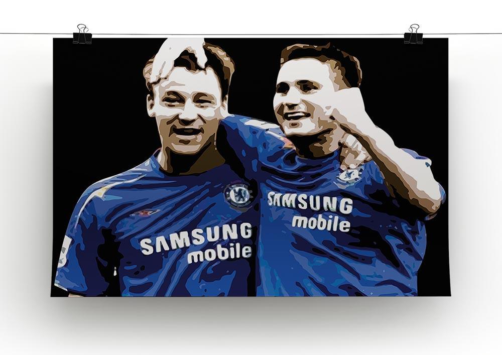 John Terry and Frank Lampard Canvas Print or Poster - Canvas Art Rocks - 2