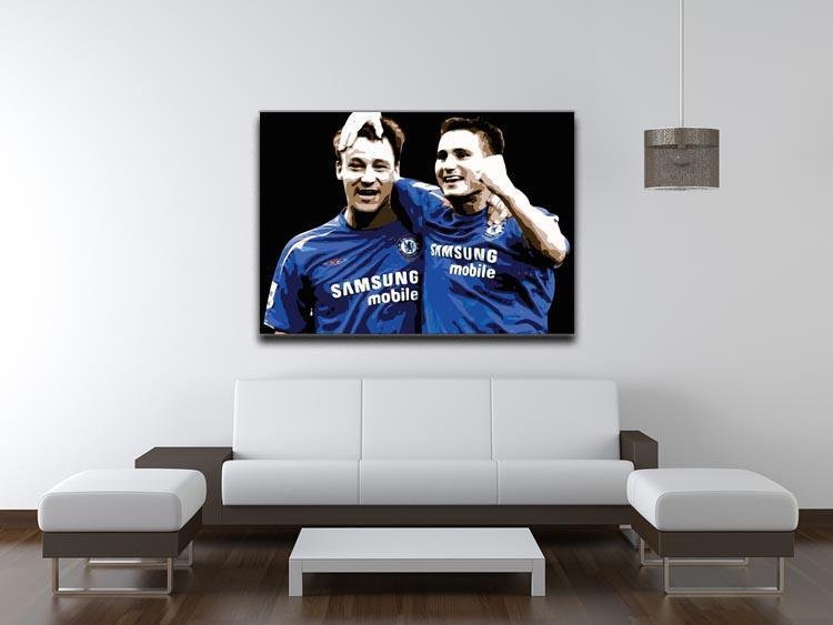 John Terry and Frank Lampard Canvas Print or Poster - Canvas Art Rocks - 4