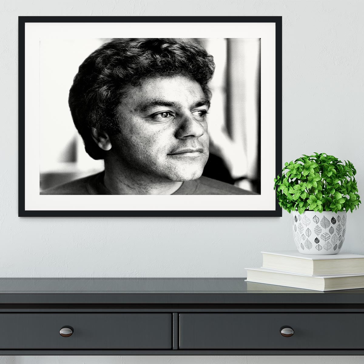 Johnny Mathis Framed Print - Canvas Art Rocks - 1