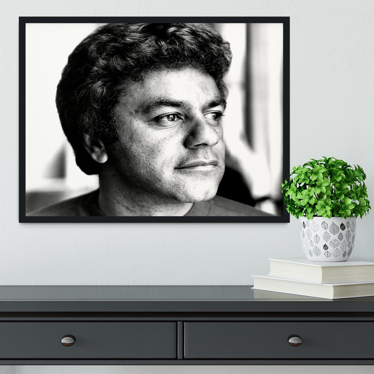 Johnny Mathis Framed Print - Canvas Art Rocks - 2