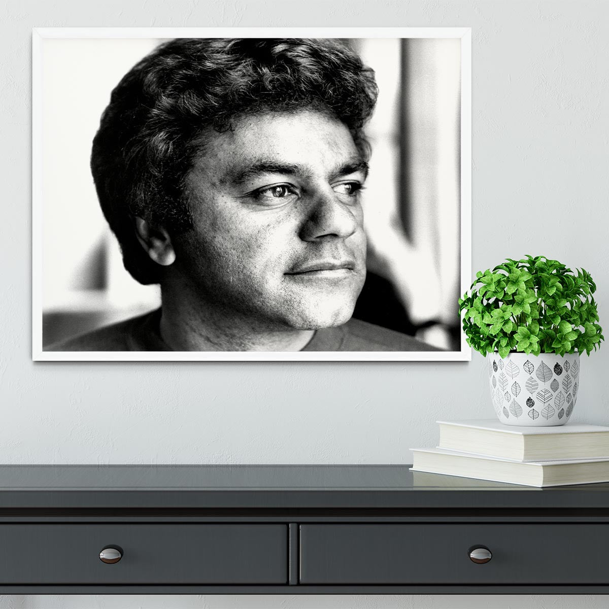 Johnny Mathis Framed Print - Canvas Art Rocks -6