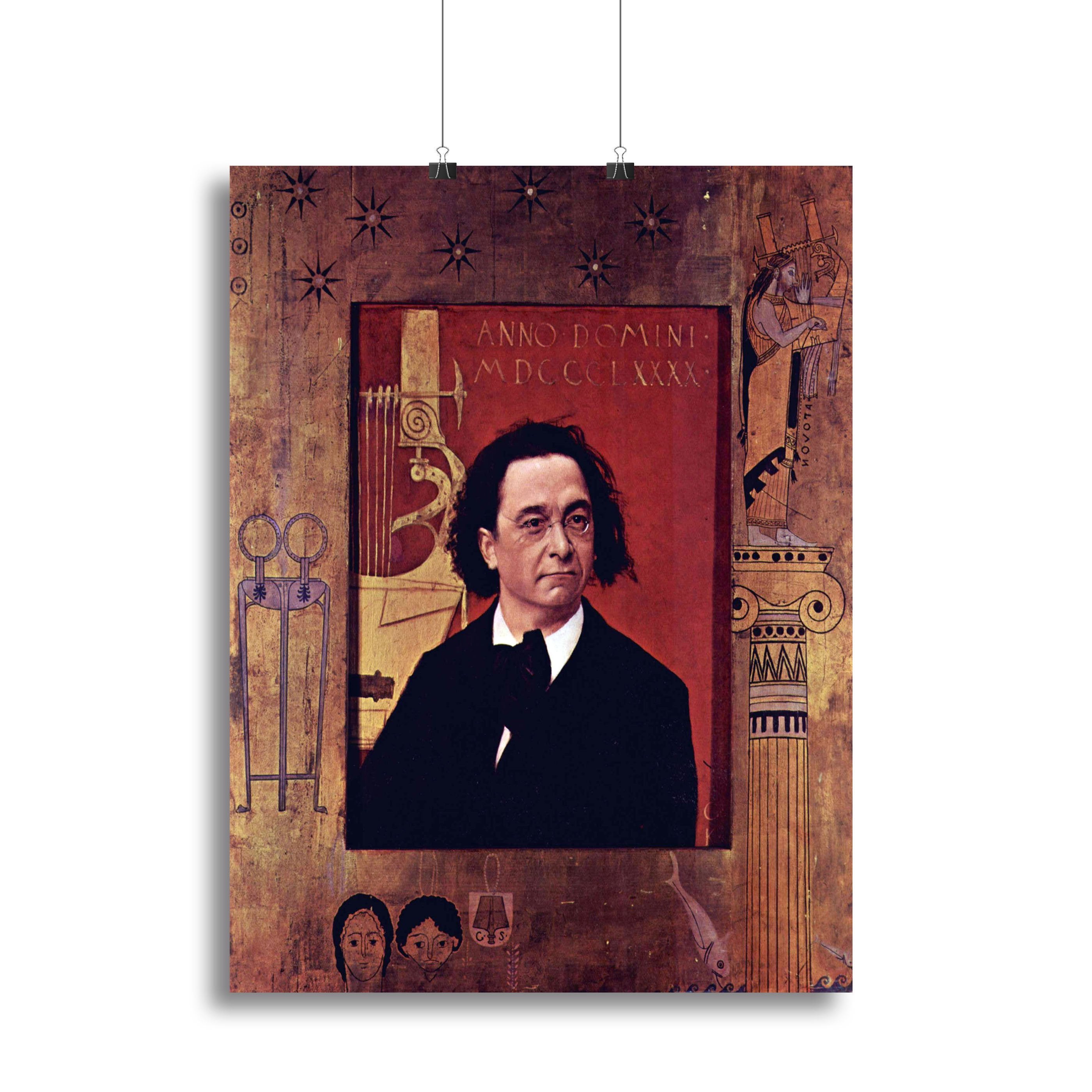 Joseph Pembauer by Klimt Canvas Print or Poster