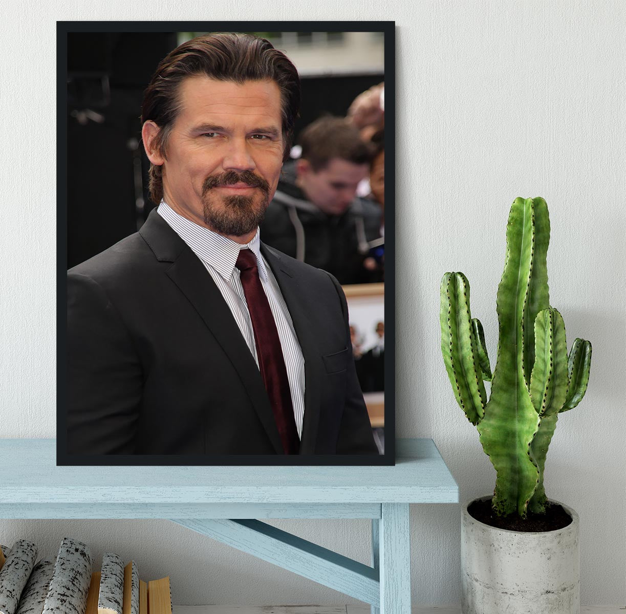 Josh Brolin Framed Print - Canvas Art Rocks - 2