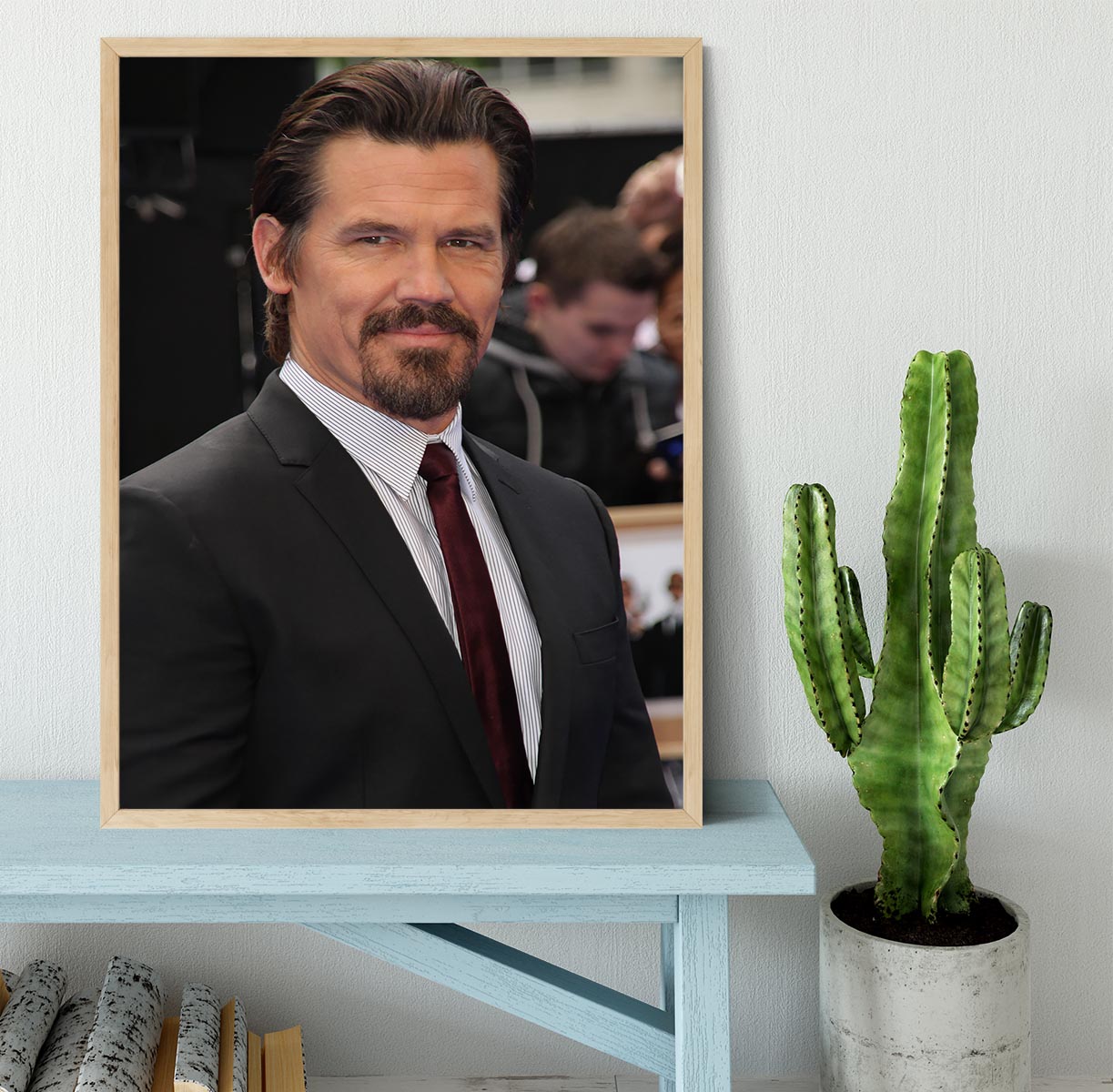 Josh Brolin Framed Print - Canvas Art Rocks - 4