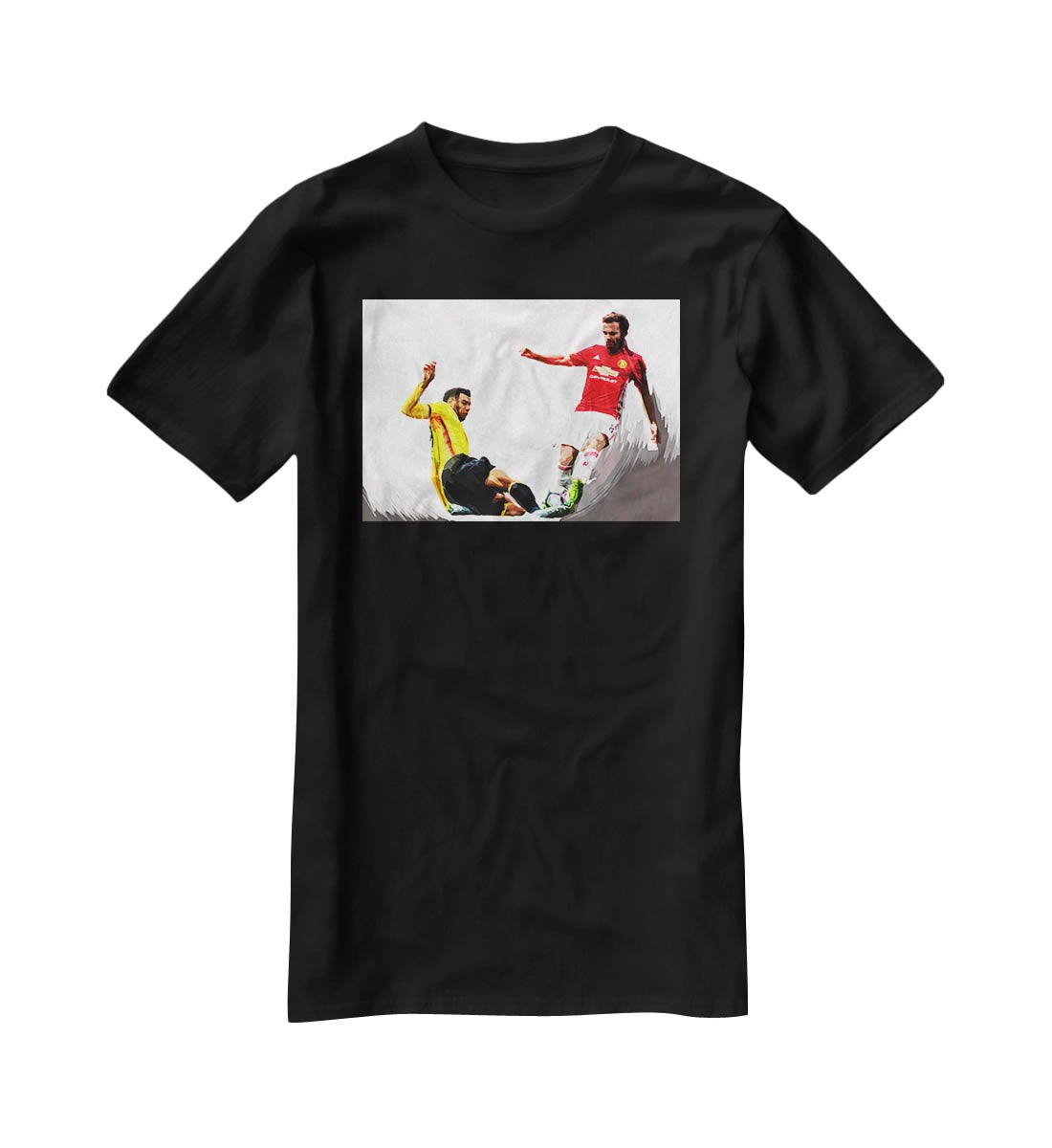 Juan Mata Man United T-Shirt - Canvas Art Rocks - 1