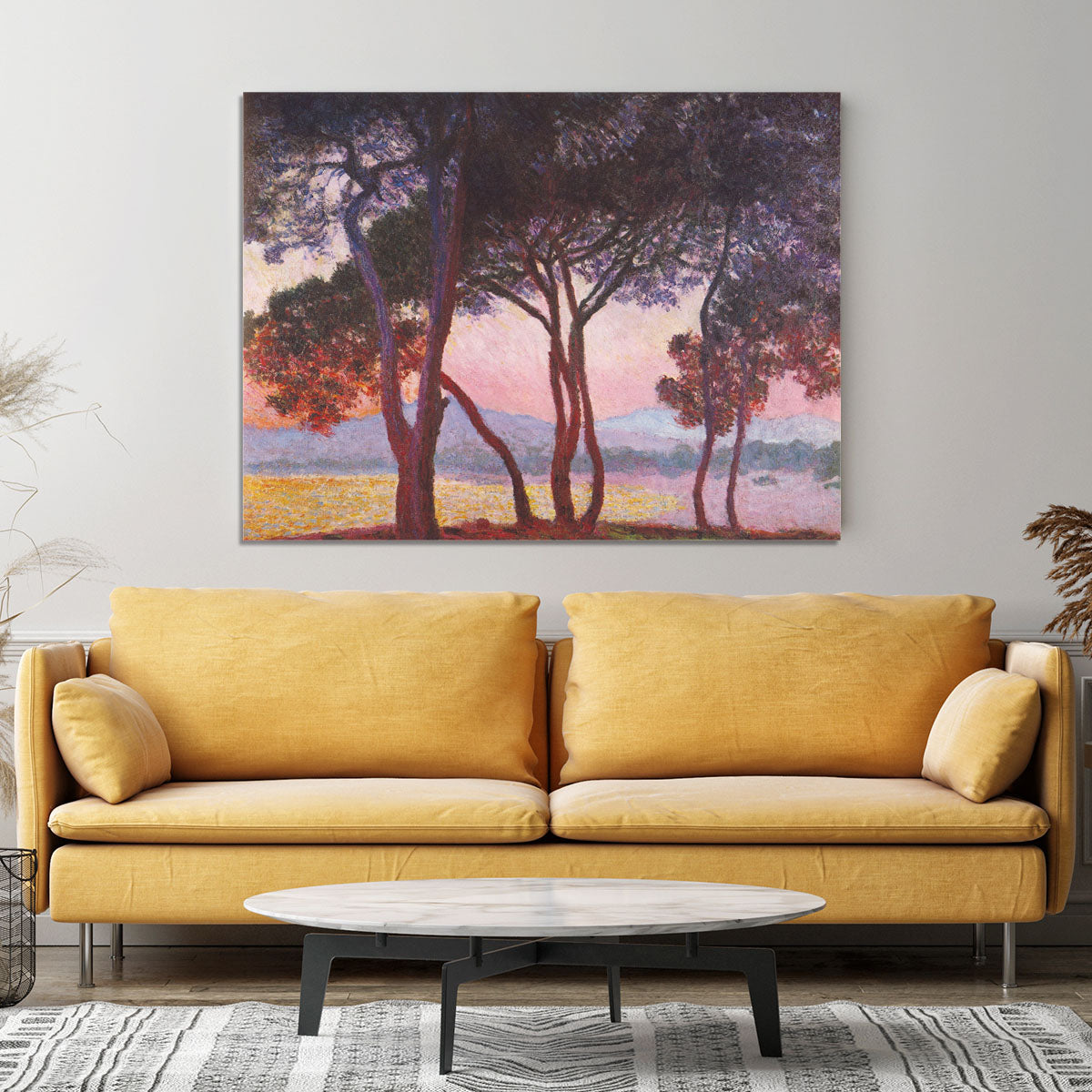Juan les Pins by Monet Canvas Print or Poster - Canvas Art Rocks - 4