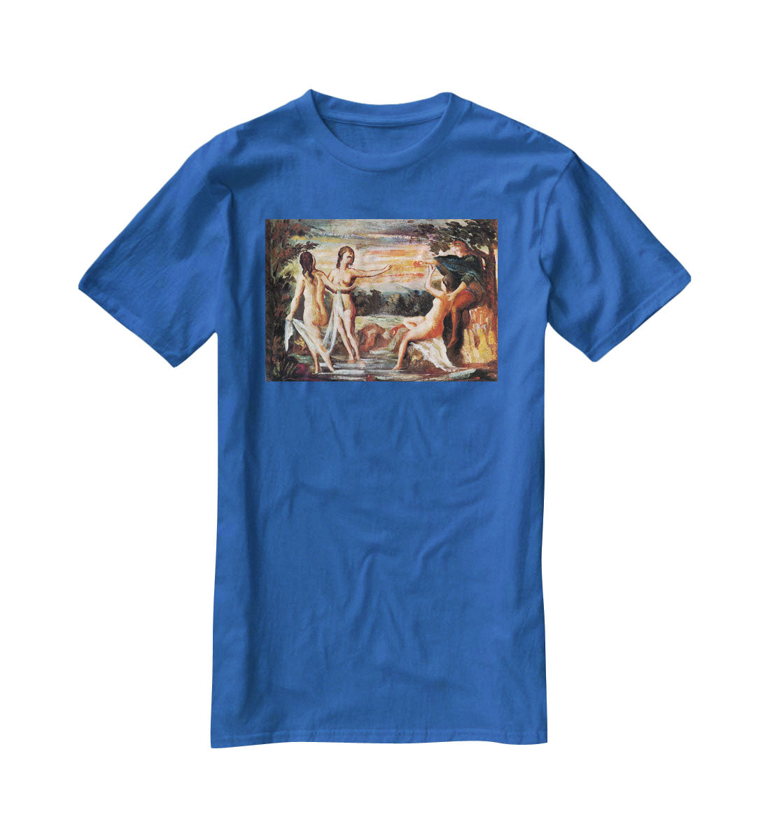 Judgement of Paris by Cezanne T-Shirt - Canvas Art Rocks - 2