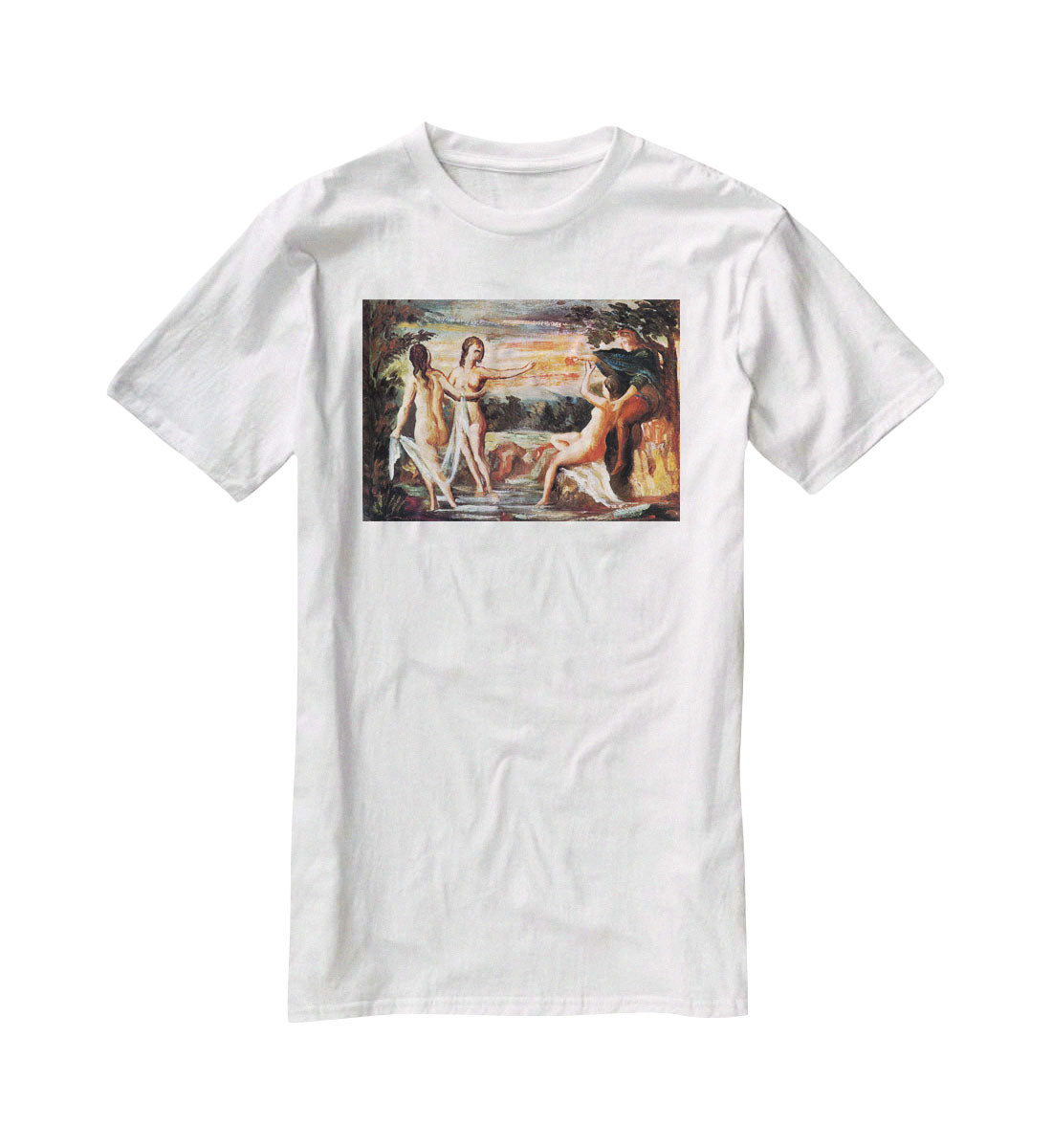 Judgement of Paris by Cezanne T-Shirt - Canvas Art Rocks - 5