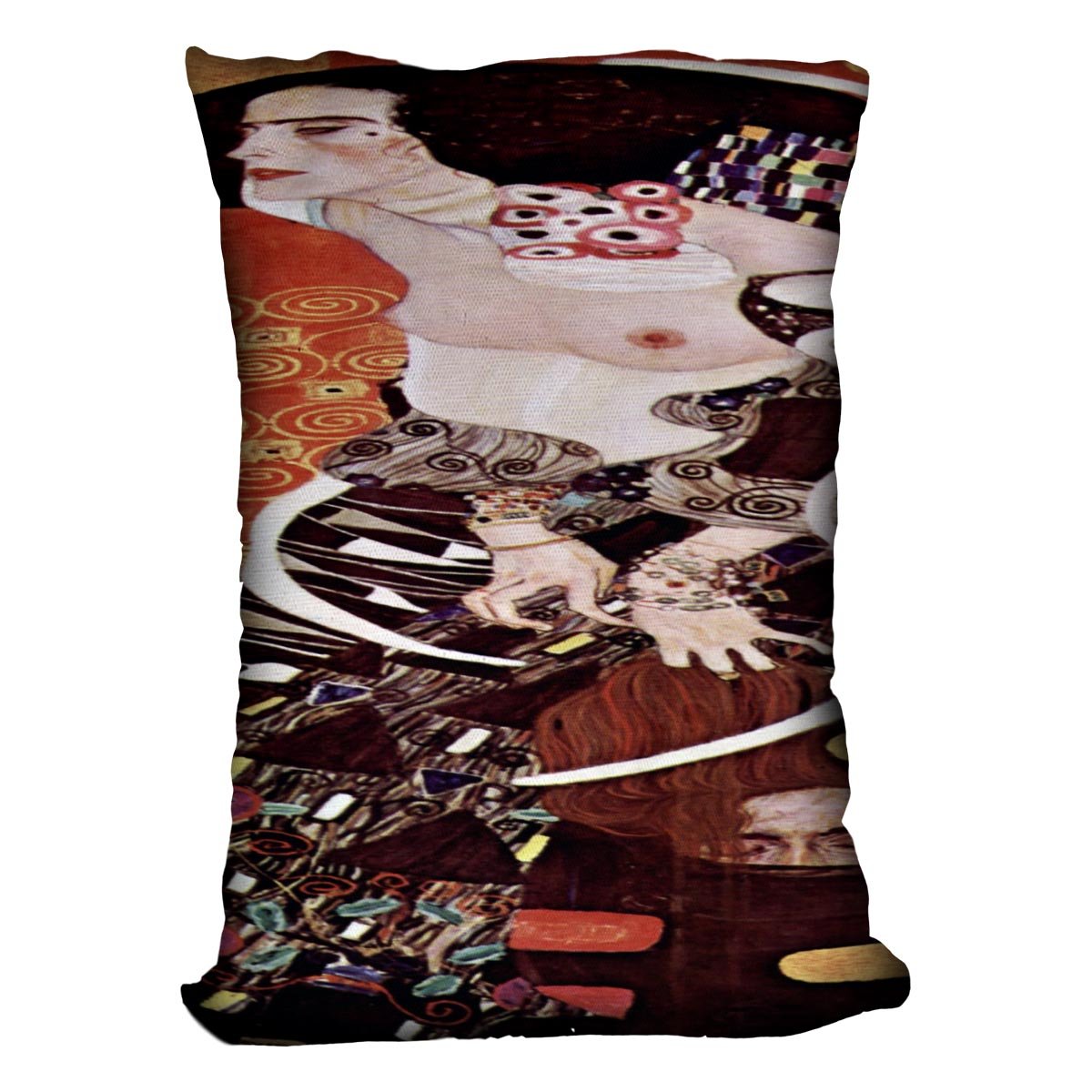 Judith II by Klimt Throw Pillow