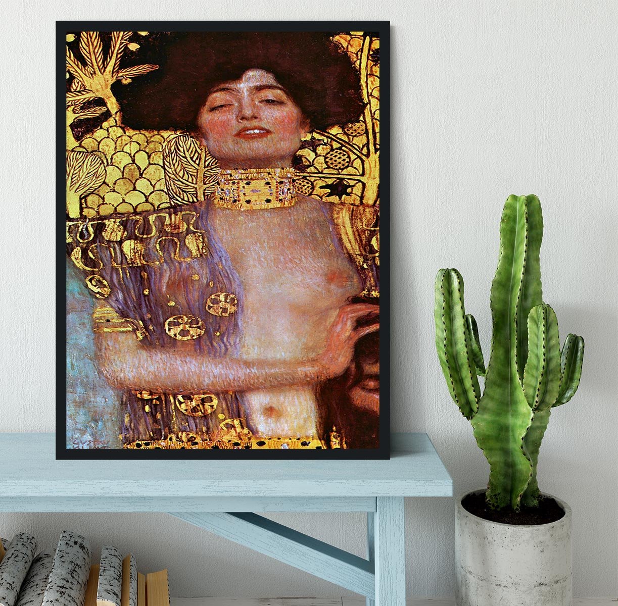 Judith by Klimt Framed Print - Canvas Art Rocks - 2