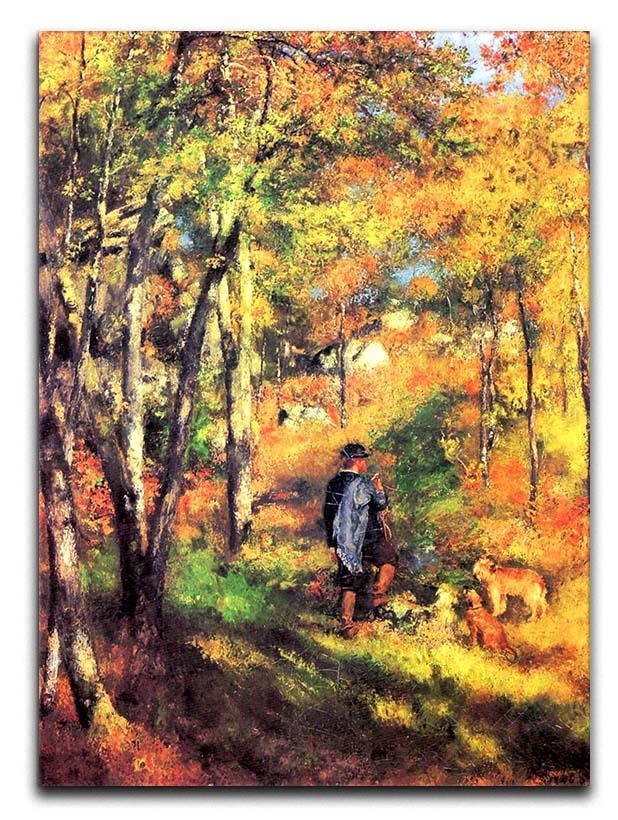Jules le Coeur and his dogs by Renoir Canvas Print or Poster  - Canvas Art Rocks - 1