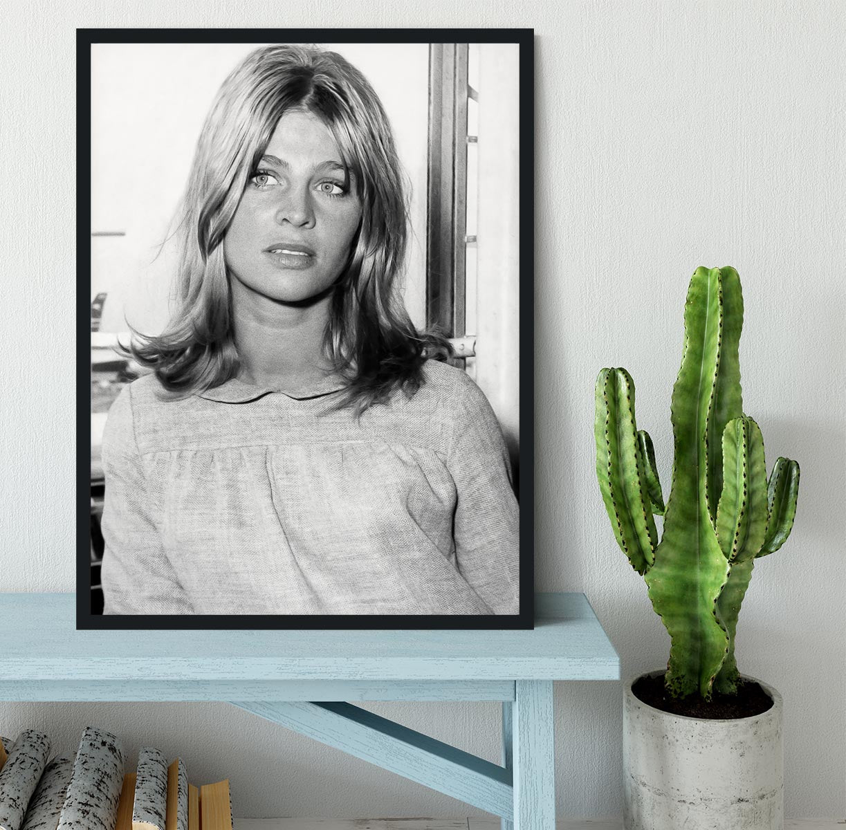 Julie Christie Framed Print - Canvas Art Rocks - 2