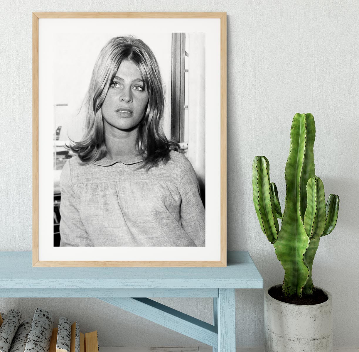 Julie Christie Framed Print - Canvas Art Rocks - 3