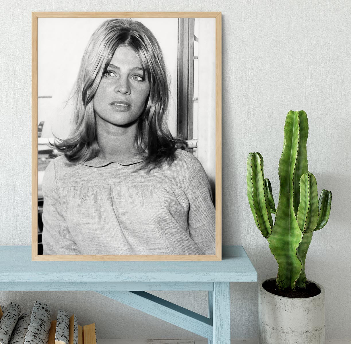 Julie Christie Framed Print - Canvas Art Rocks - 4