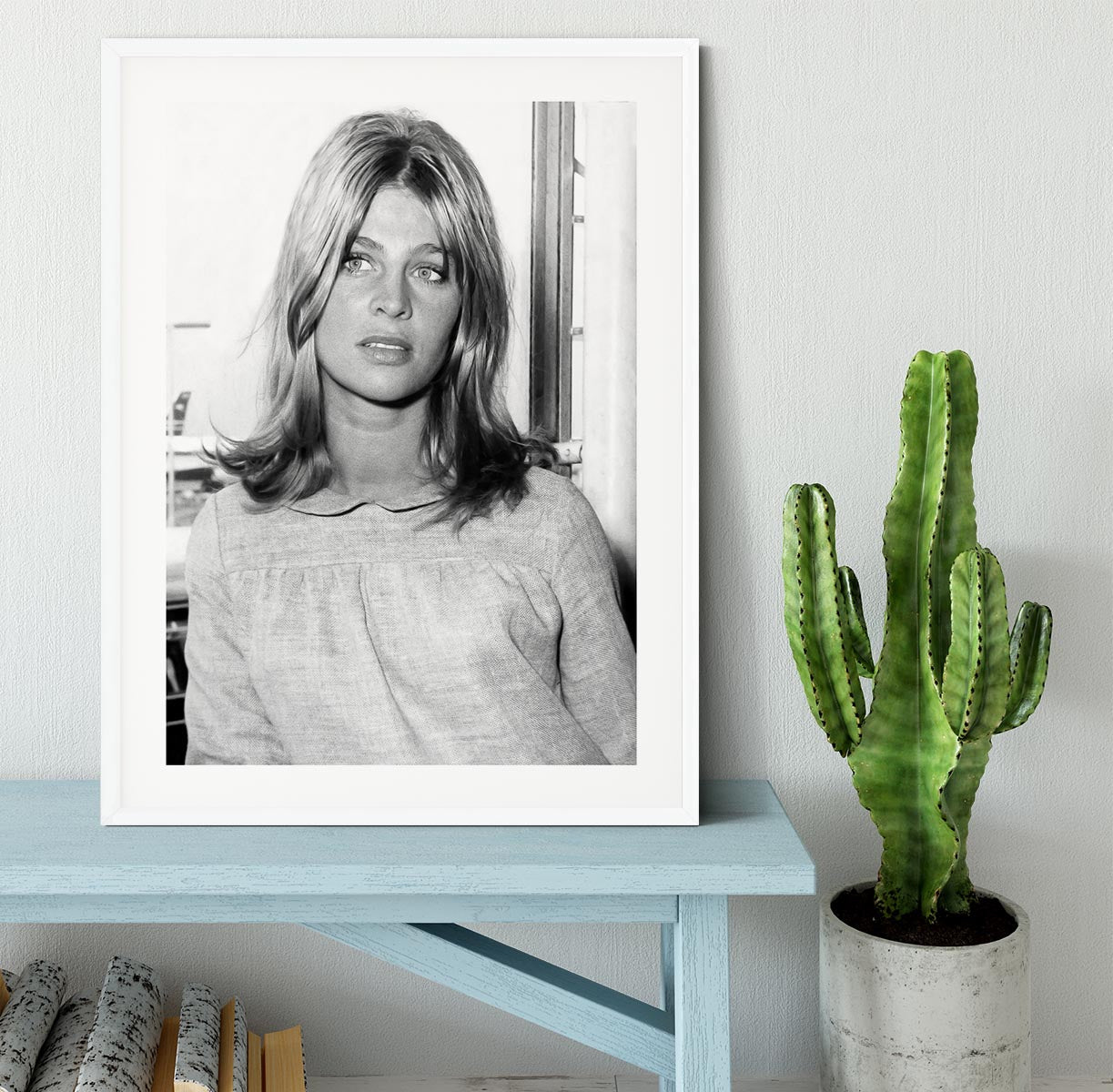 Julie Christie Framed Print - Canvas Art Rocks - 5