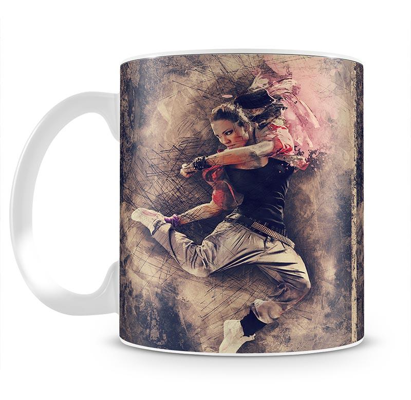 Jump Painting Mug - Canvas Art Rocks - 2