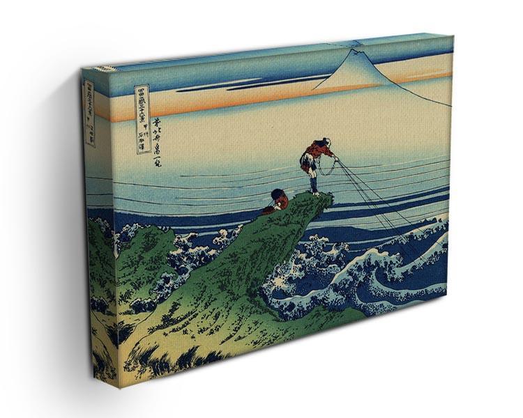 Kajikazawa in Kai province by Hokusai Canvas Print or Poster - Canvas Art Rocks - 3