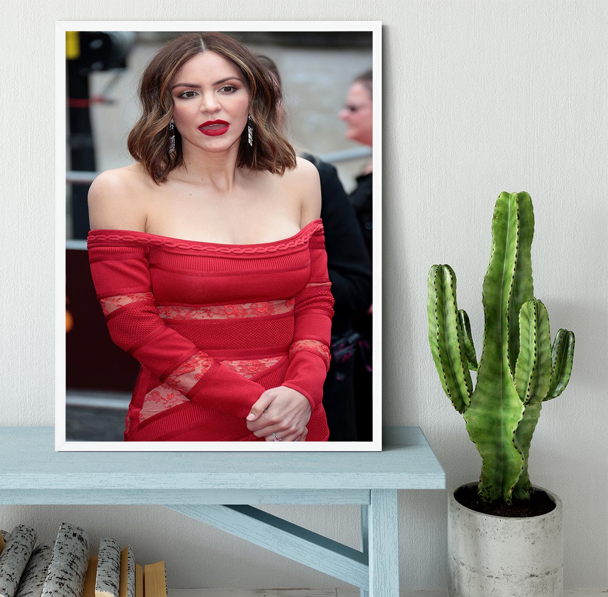 Katharine McPhee Framed Print - Canvas Art Rocks -6