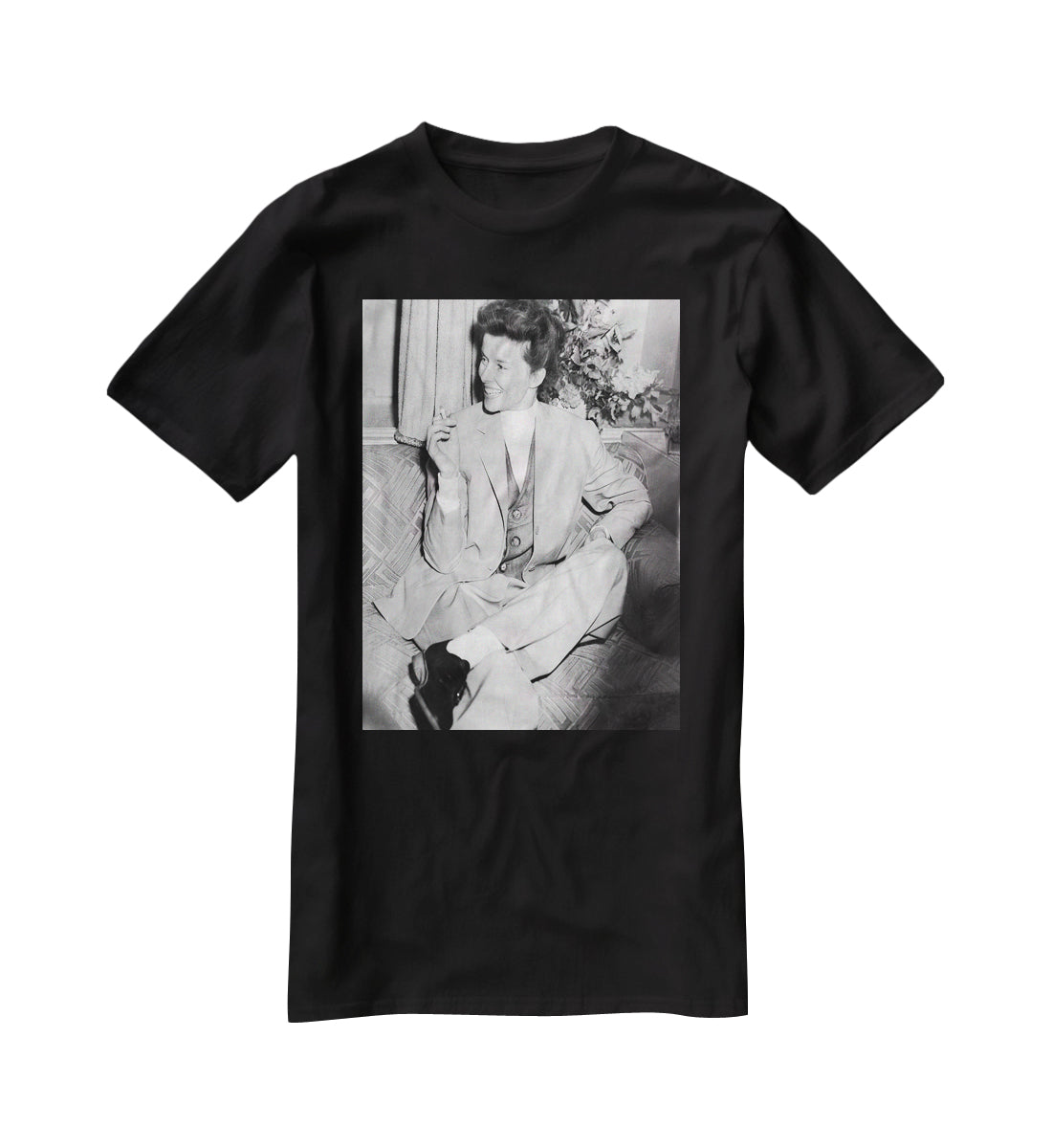 Katherine Hepburn T-Shirt - Canvas Art Rocks - 1