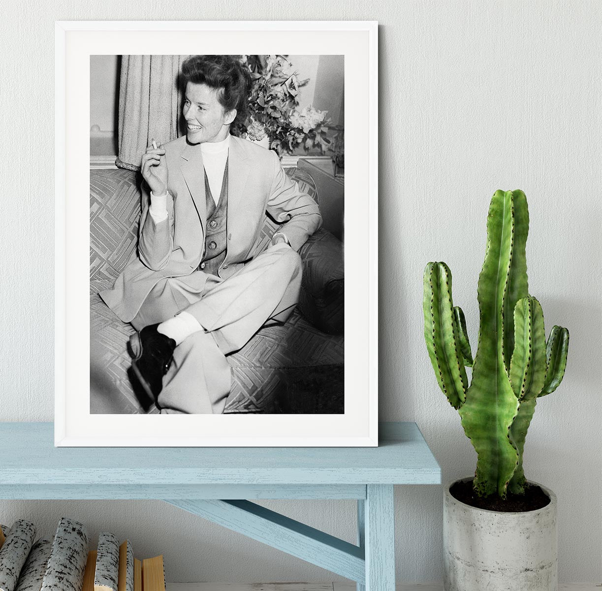 Katherine Hepburn Framed Print - Canvas Art Rocks - 5