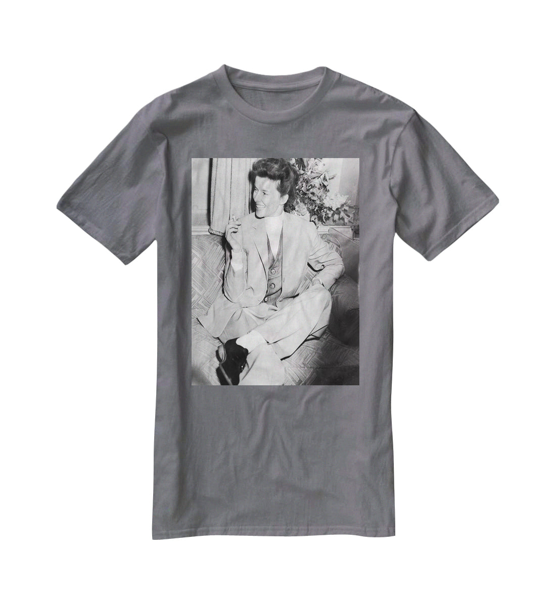 Katherine Hepburn T-Shirt - Canvas Art Rocks - 3