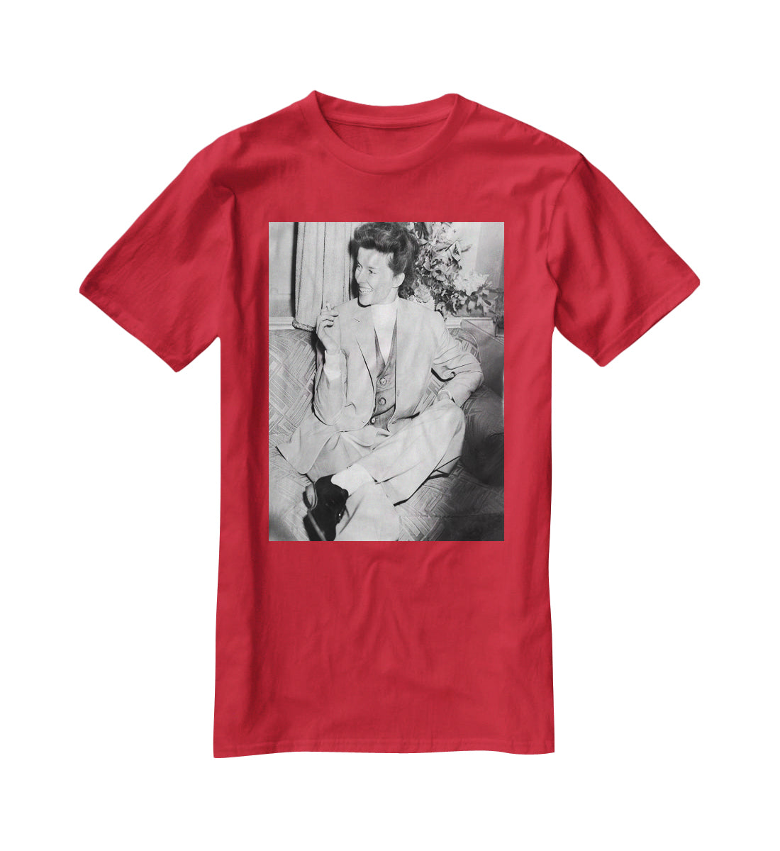 Katherine Hepburn T-Shirt - Canvas Art Rocks - 4